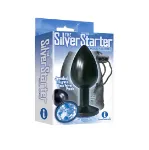 Picture of The Silver Starter Plug Round Black & Cobalt