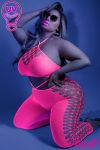 Picture of LOOK 2PC GLOW BODYSTOCKING PLUS SIZE