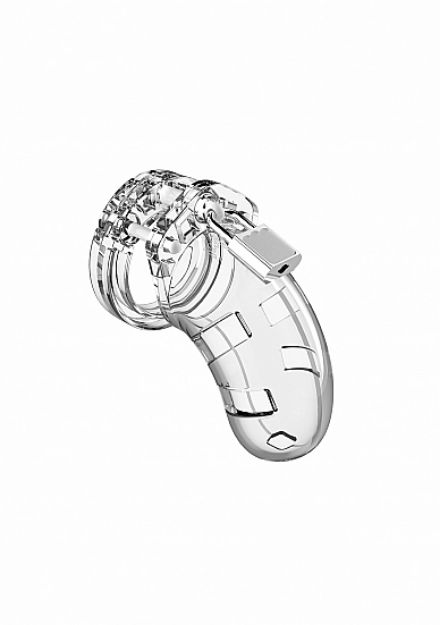 Picture of Shots - ManCage - Model 01 - Chastity - 3.5" - Cock Cage - Transparent  