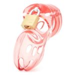 Picture of Chastity Kits - CB-3000 Red Kit with 3" Cage 