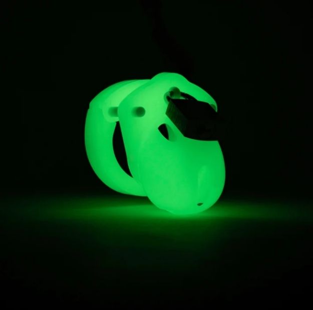 Picture of Chastity Kits - Mini-Me GITD Kit with 1 1/4" Cage Length