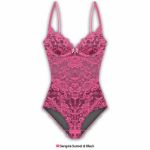 Picture of FRENCH AFFAIR – TEDDY JEWEL SANGRIA SUNSET PLUS SIZE
