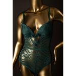 Picture of FRENCH AFFAIR – TEDDY SCALLOP LACE BOT GARDEN