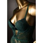 Picture of FRENCH AFFAIR – TEDDY SCALLOP LACE BOT GARDEN