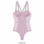 Picture of FRENCH AFFAIR – TEDDY THONG LILAC PLUS SIZE