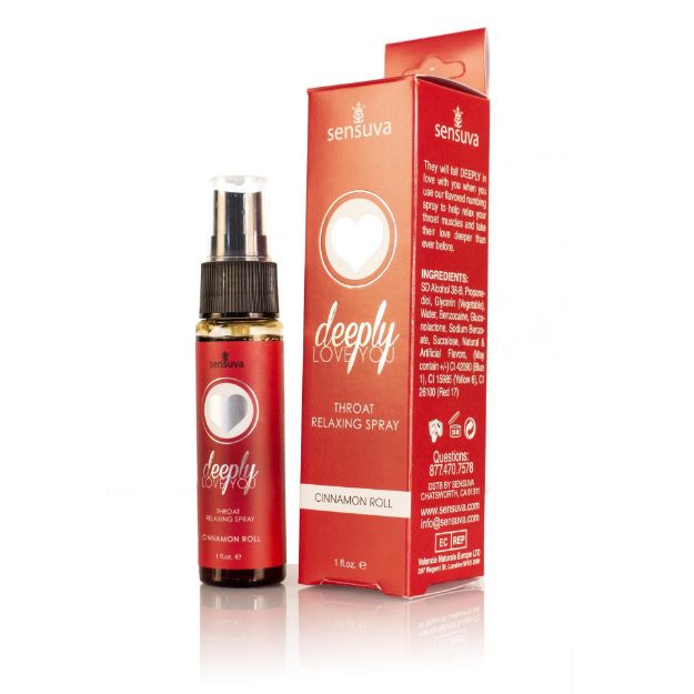 Picture of SENSUVA - Deeply Love You Throat Relaxing Spray Cinnamon Roll 1oz