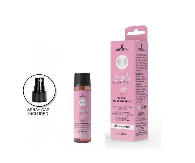 Picture of SENSUVA - DEEPLY LOVE YOU THROAT RELAXING SPRAY COTTON CANDY 1OZ
