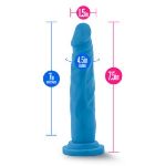 Picture of Blush - Neo - 7.5" Dual Density Cock - Neon Blue  