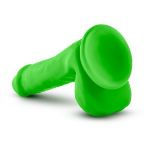 Picture of Blush - Neo - 6 Inch Dual Density Cock With Balls - Neon Green 