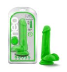 Picture of Blush - Neo - 6 Inch Dual Density Cock With Balls - Neon Green 