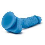 Picture of Blush - Neo - 7.5" Dual Density Cock With Balls - Neon Blue 