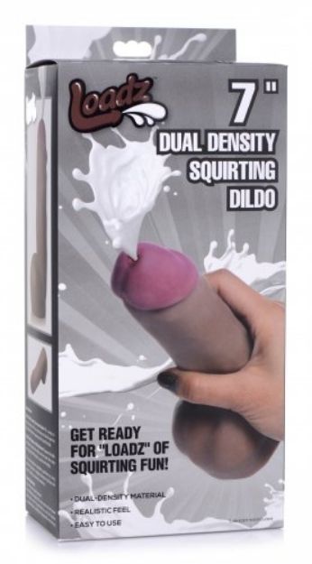 Picture of Loadz Squirting Dildo 7" w/ Reservoir in Balls 