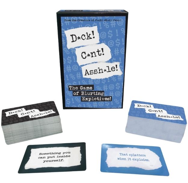 Picture of Kheper - Party Games + Novelties - D*ck! C*nt! Assh*le! 