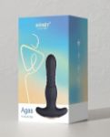 Picture of HONEY PLAY BOX Agas- Thrusting Butt Plug With Remote Control - Black