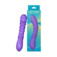 Picture of Luv Inc Ribbed Flexible Vibrator- Purple