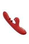 Picture of HONEY PLAY BOX Tickler- Wiggling G-Spot Vibrator & Tapping Dual Vibrator - Red 