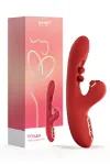Picture of HONEY PLAY BOX Tickler- Wiggling G-Spot Vibrator & Tapping Dual Vibrator - Red 