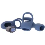 Picture of LOVELINE - Pleasure Kit + 3 Interchangeable Sleeves & Vibrating Bullet - Blue/Grey