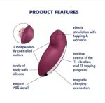 Picture of Satisfyer Tap & Climax 2 Red 