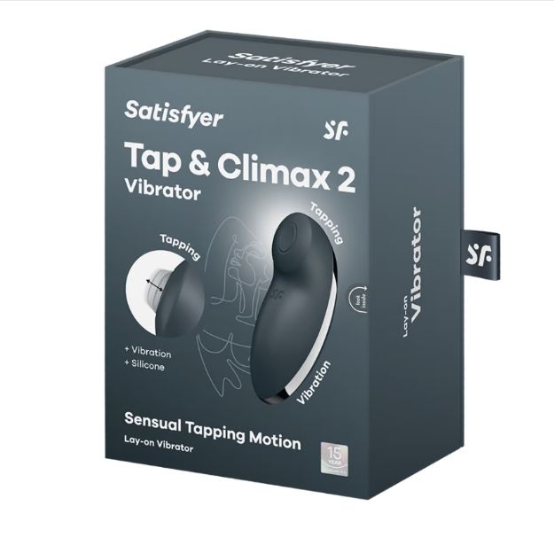 Picture of Satisfyer Tap & Climax 2 Grey 