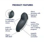 Picture of Satisfyer Tap & Climax 2 Grey 