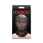 Picture of TABOO FETISH & FASHION LACE HOOD - BLACK