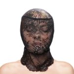 Picture of TABOO FETISH & FASHION LACE HOOD - BLACK
