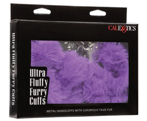 Picture of CALEXOTICS ULTRA FLUFFY FURRY CUFFS-PURPLE