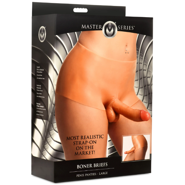 Picture of MASTER SERIES - Boner Briefs Penis Panties  Large 