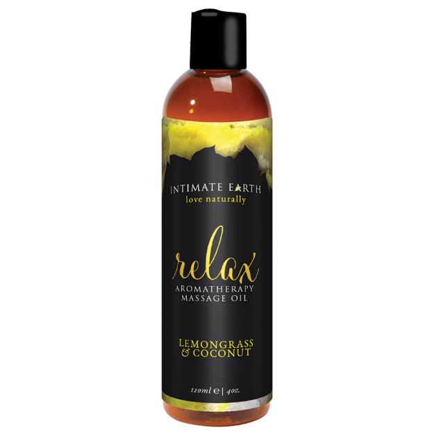 Picture of Intimate Earth - Relax Massage Oil 4oz