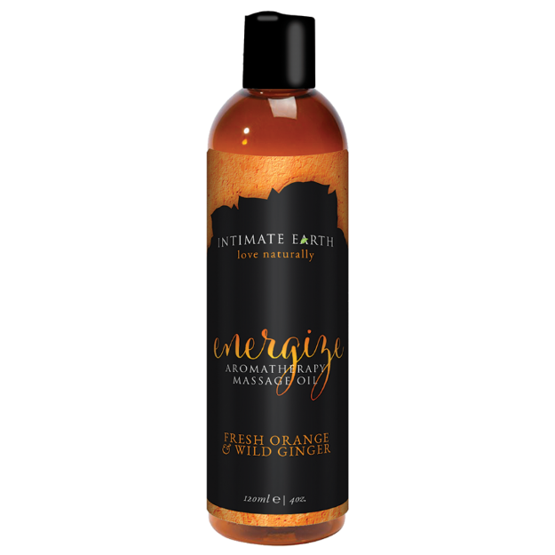 Picture of Intimate Earth - Energize Massage Oil 4oz