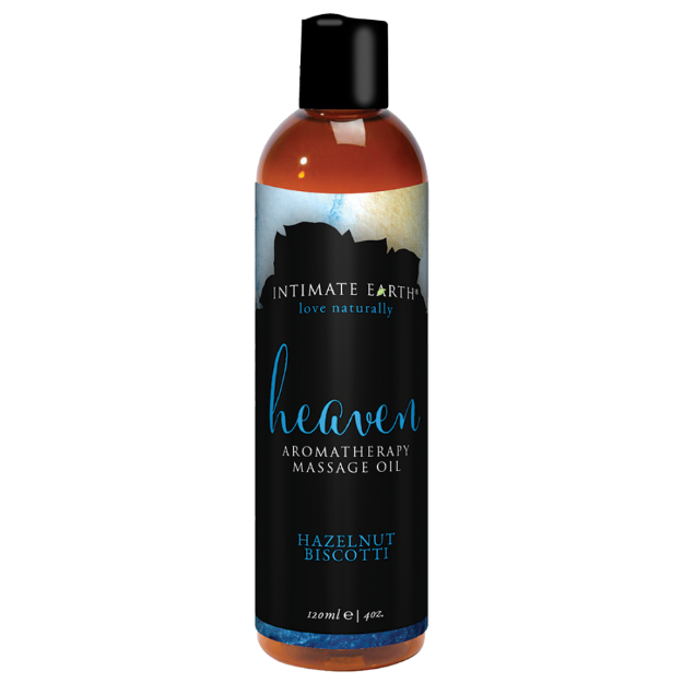 Picture of Intimate Earth - Heaven Hazelnut Biscotti Massage Oil 4oz