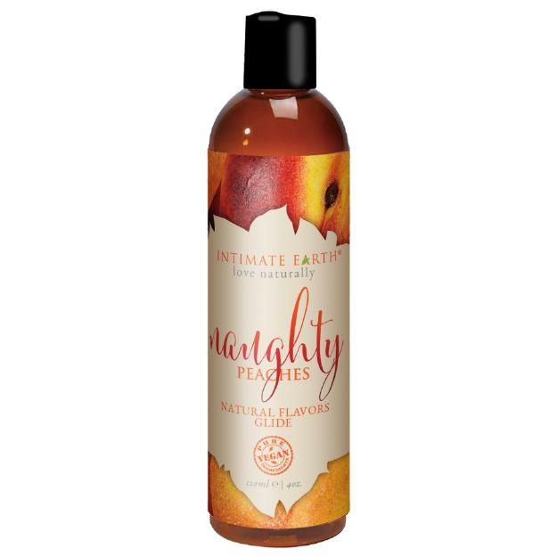Picture of Intimate Earth - Naughty Peaches Natural Flavours Glide 4oz