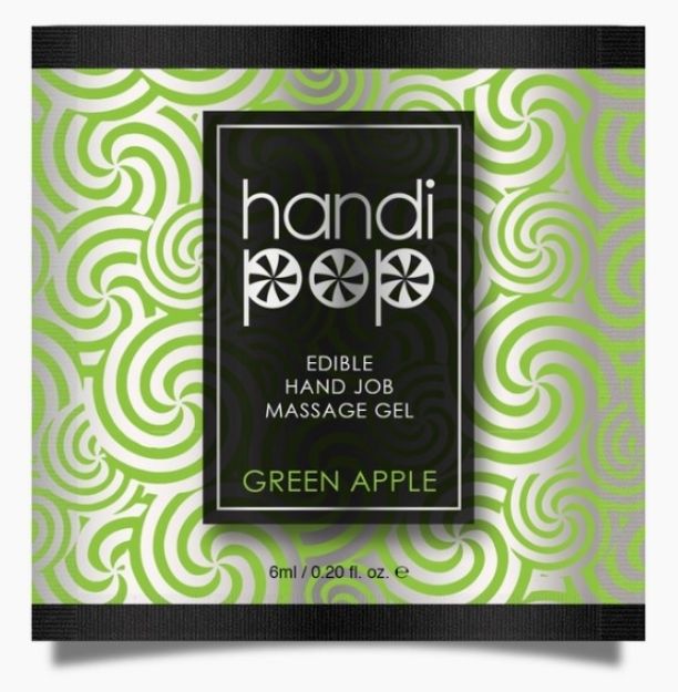 Picture of Sensuva - Handipop Green Apple Hand Job Massage Gel 4oz