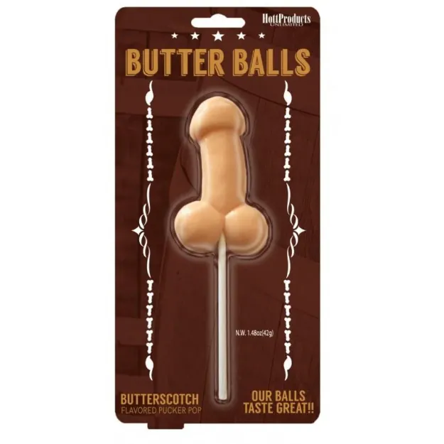 Picture of ButterBalls Butterscotch Pecker Pop