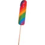 Picture of Rainbow Jumbo Candy Cock Pop