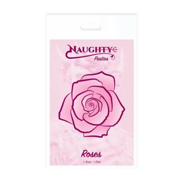 Picture of Naughty Glossy – Rose Nipple Pasties