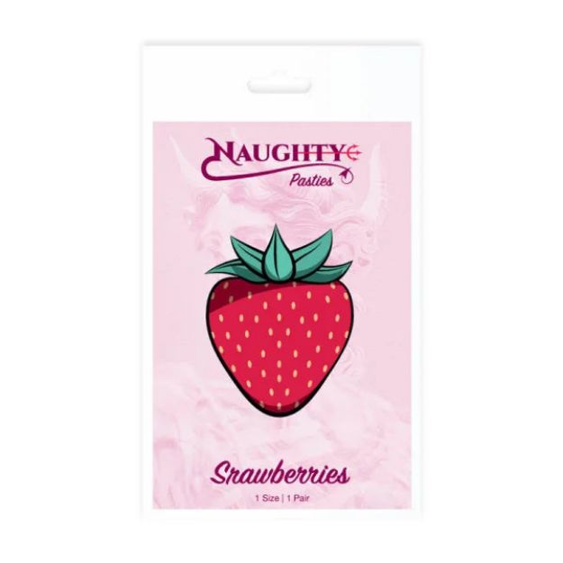 Picture of Naughty Glossy – Strawberry Nipple Pasties