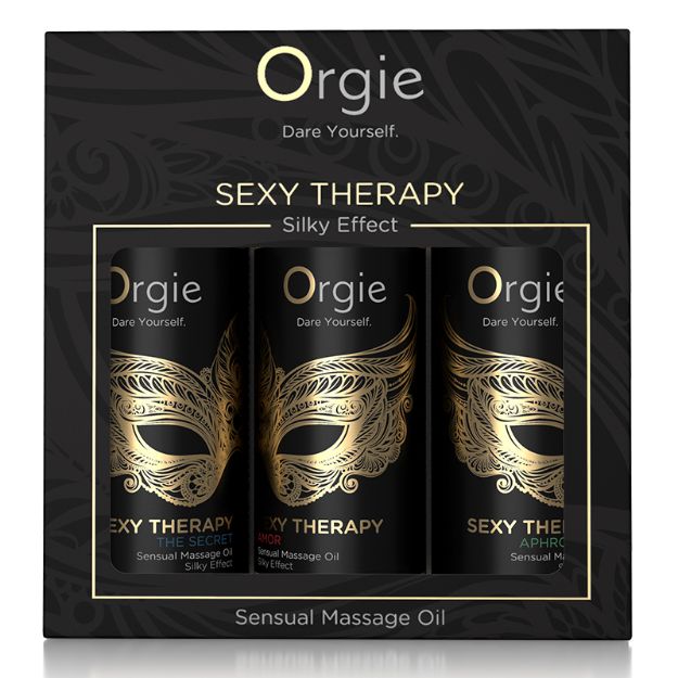 Picture of ORGIE Sexy Therapy Massage Oil Kit 3 x 30 ml