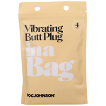 Picture of IN A BAG - Vibrating Butt Plug In A Bag - 4" Black 