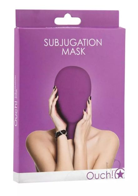 Picture of Ouch! Subjugation Mask - Purple