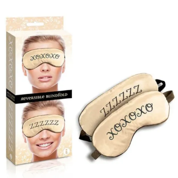 Picture of XOXO ZZZZ Mask Reversible Blindfold