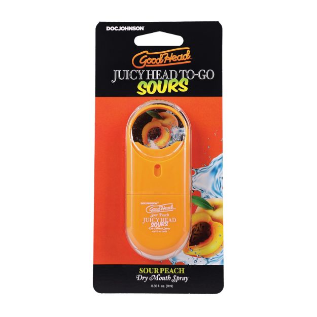 Picture of Good Head Sour Peach Dry Mouth Spray To-Go