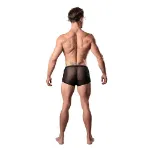 Picture of Male Power Show Stopper Mini Short Silver Mesh Dot - Large