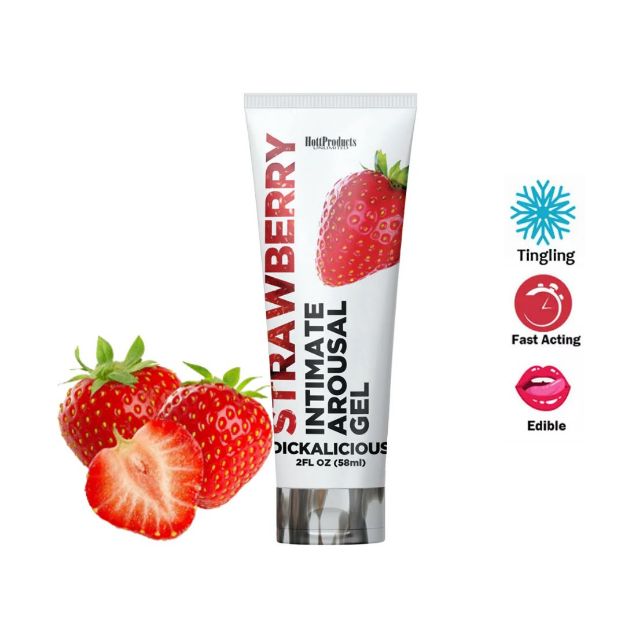 Picture of Dickalicious Intimate Arousal Gel - Strawberry 2 oz
