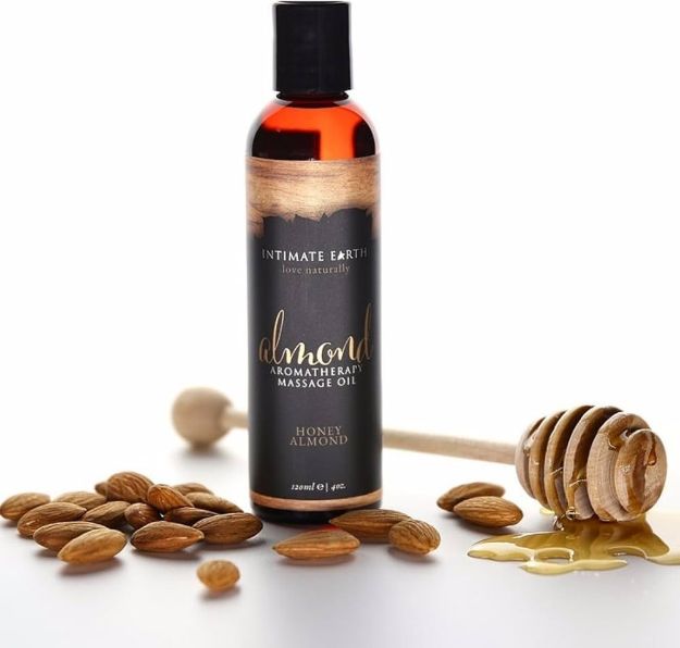Picture of INTIMATE EARTH MASSAGE OIL HONEY ALMOND 4 OZ