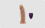 Picture of Silexd - Model 2 Realistic Vibrating Dildo w/ Remote 7" - Beige