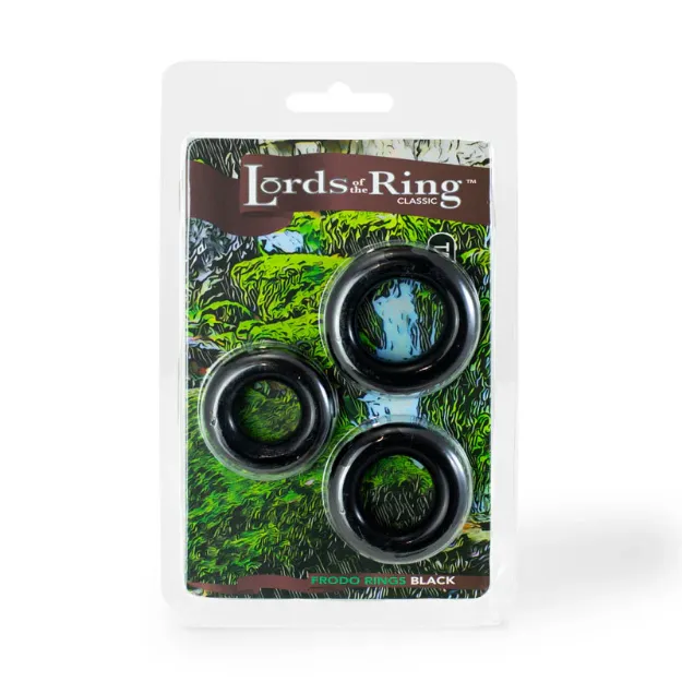 Picture of Lords of The Ring Cock Rings - Frodo Black