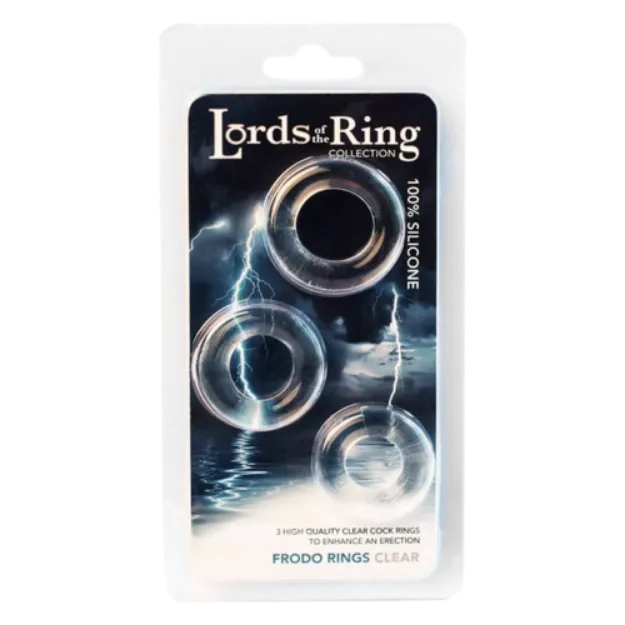 Picture of LORDS OF THE RING COCK RINGS - FRODO CLEAR