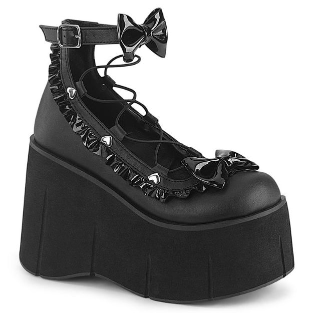 Picture of Kara Black Platform Lolita Style Shoe
